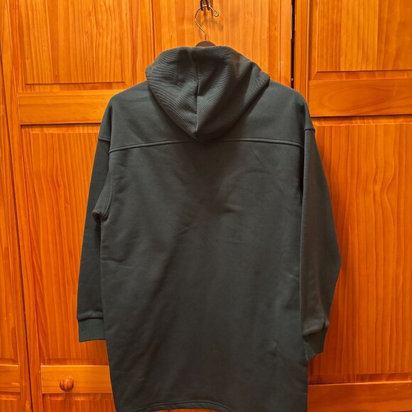 UGG Andryn Hoodie Dress Sweatshirt Dark Green Size M NWT - Picture 2 of 6